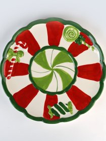 Тарелка "Рождество" MBM HOME модель KP-82 COLOR Тарелка "Рождество" MBM HOME модель KP-82 COLOR Фото