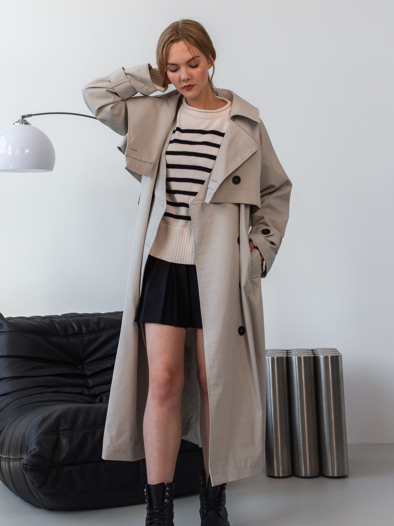 Тренч Twice модель 23070250010 Фото