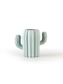 Ваза для квітів пластикова блакитна MBM HOME модель DH-FLOWERS-02 BLUE Фото