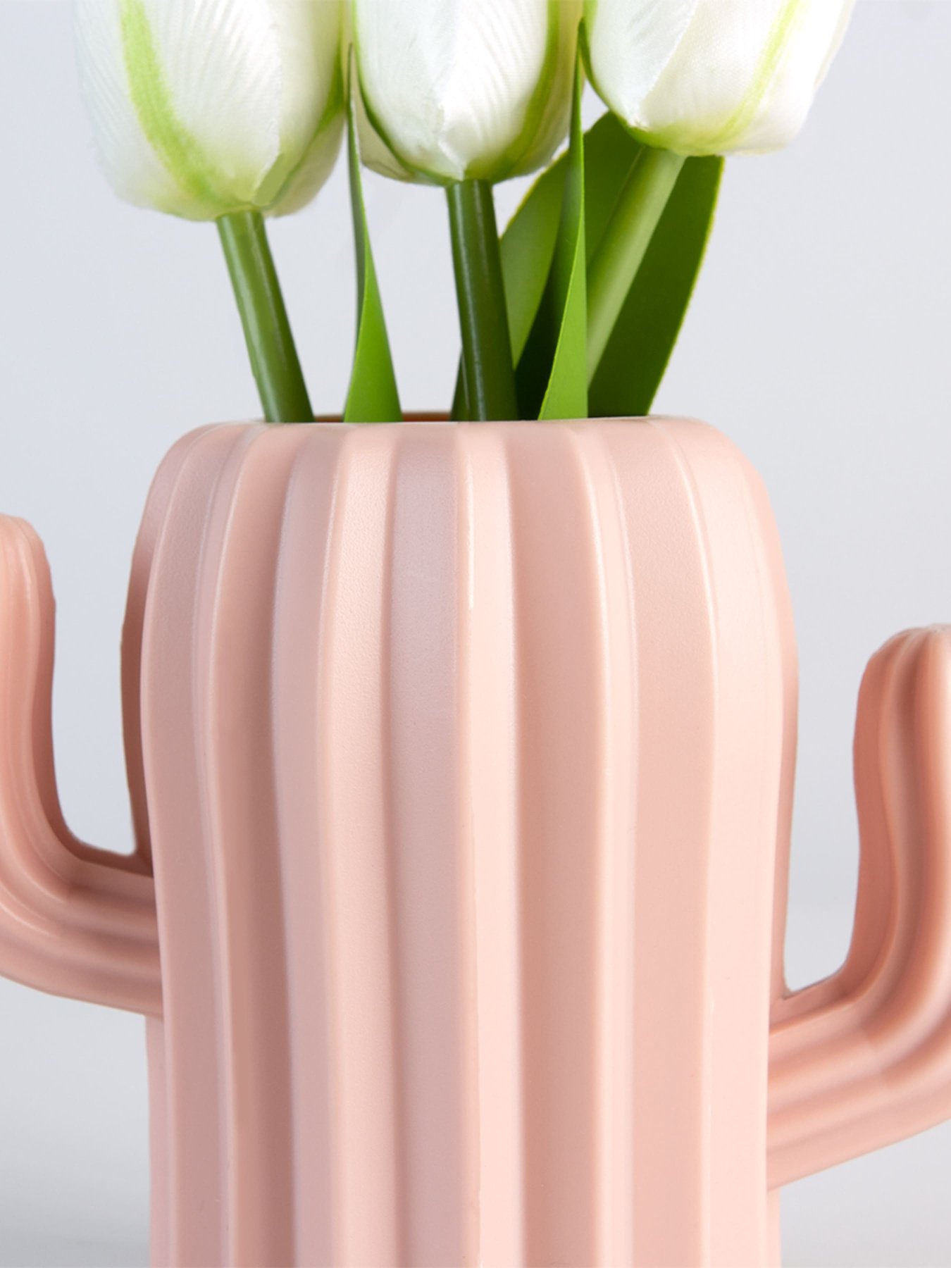 Ваза для квітів пластикова рожева MBM HOME модель DH-FLOWERS-02 PINK Фото