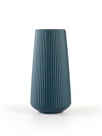 Ваза для цветов пластиковая синяя MBM HOME модель DH-FLOWERS-03 DARK BLUE Фото