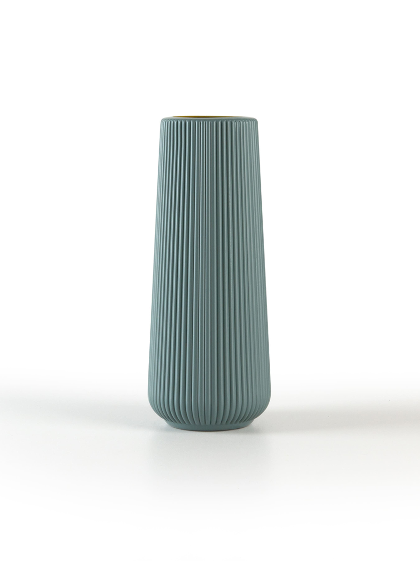 Ваза для цветов пластиковая голубая MBM MY HOME модель DH-FLOWERS-05 BLUE Фото