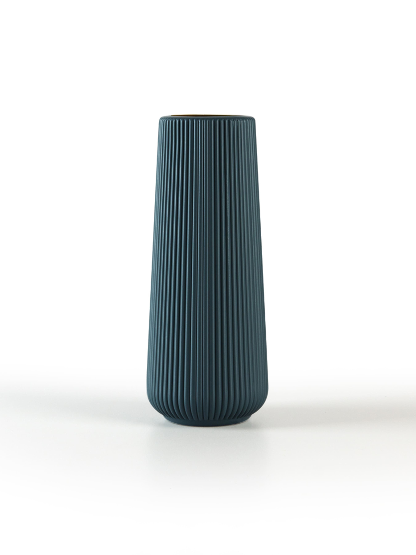 Ваза для квітів пластикова синя MBM HOME модель DH-FLOWERS-05 DARK BLUE Фото