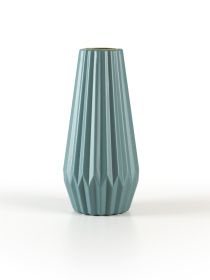 Ваза для квітів пластикова блакитна MBM MY HOME Модель DH-FLOWERS-06 BLUE Фото