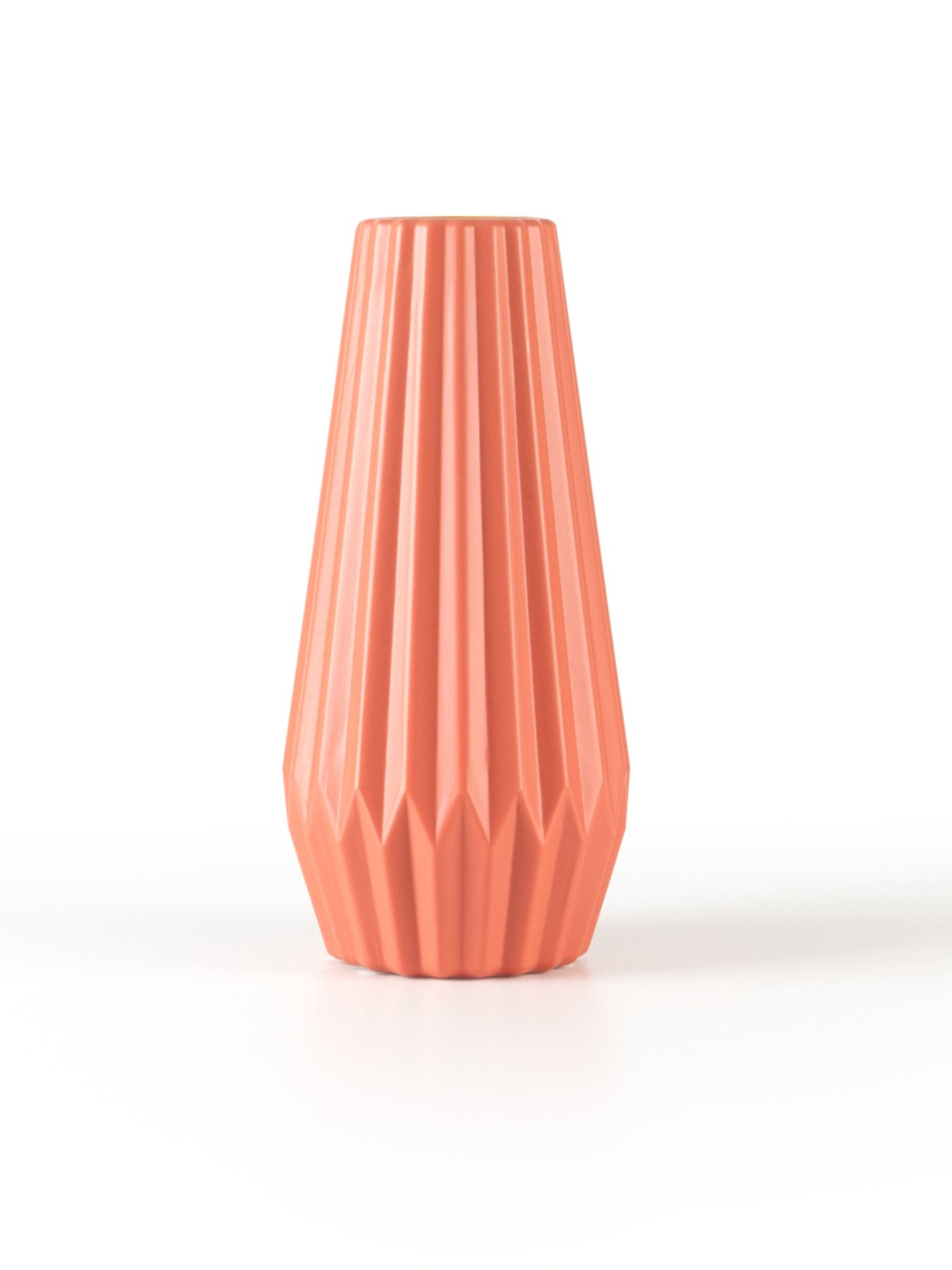 Ваза для квітів пластикова коралова MBM HOME модель DH-FLOWERS-06 CORAL Фото