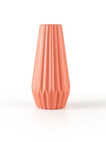 Ваза для квітів пластикова коралова MBM HOME модель DH-FLOWERS-06 CORAL Фото