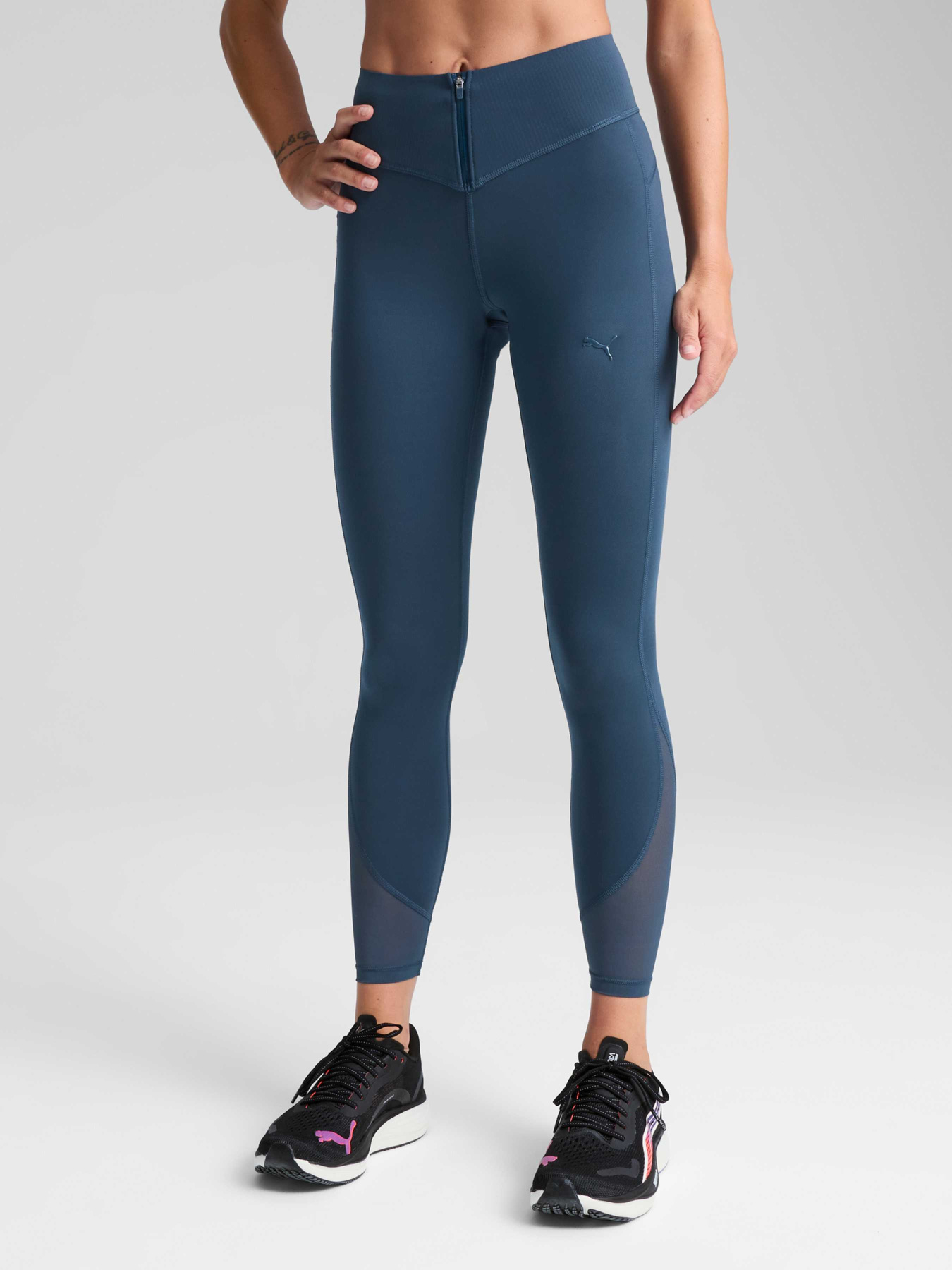Спортивные леггинсы PUMA Zip Tights модель 526814 Фото