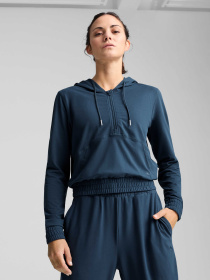 Худи PUMA 1/4 Zip Hoodie модель 526819 Фото