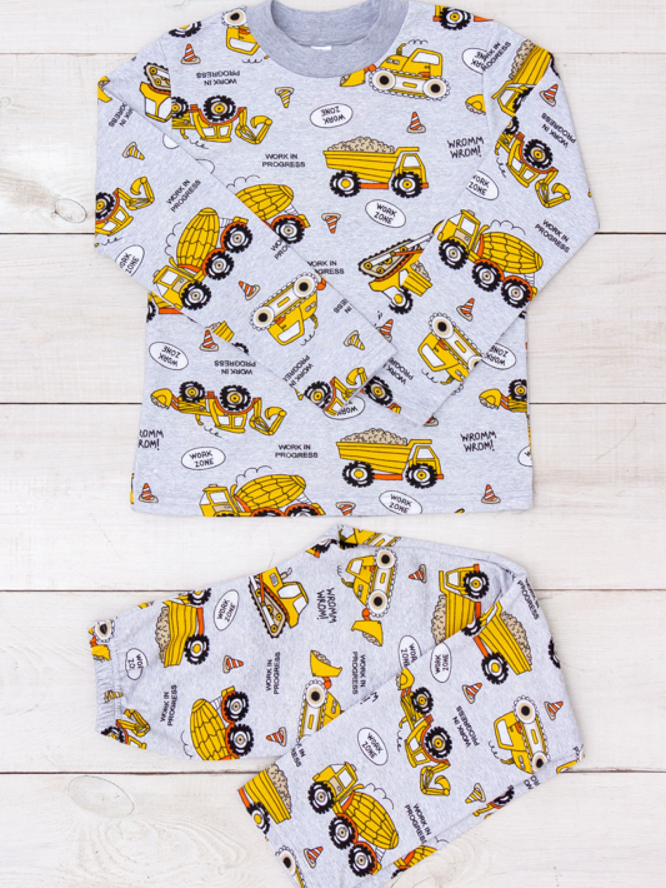 Пижама Носи своє модель 6076-024-4-ekskavator Фото