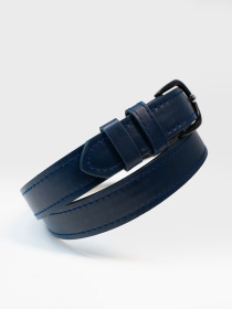 Ремень ISSA Plus модель R1-207_синий Фото