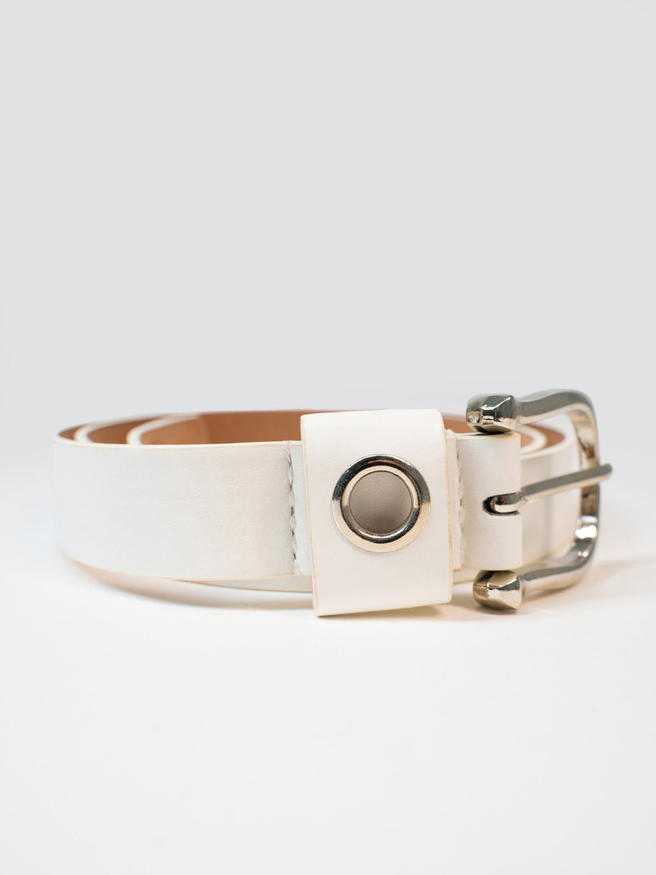 Ремень ISSA Plus модель R1-100_белый Фото