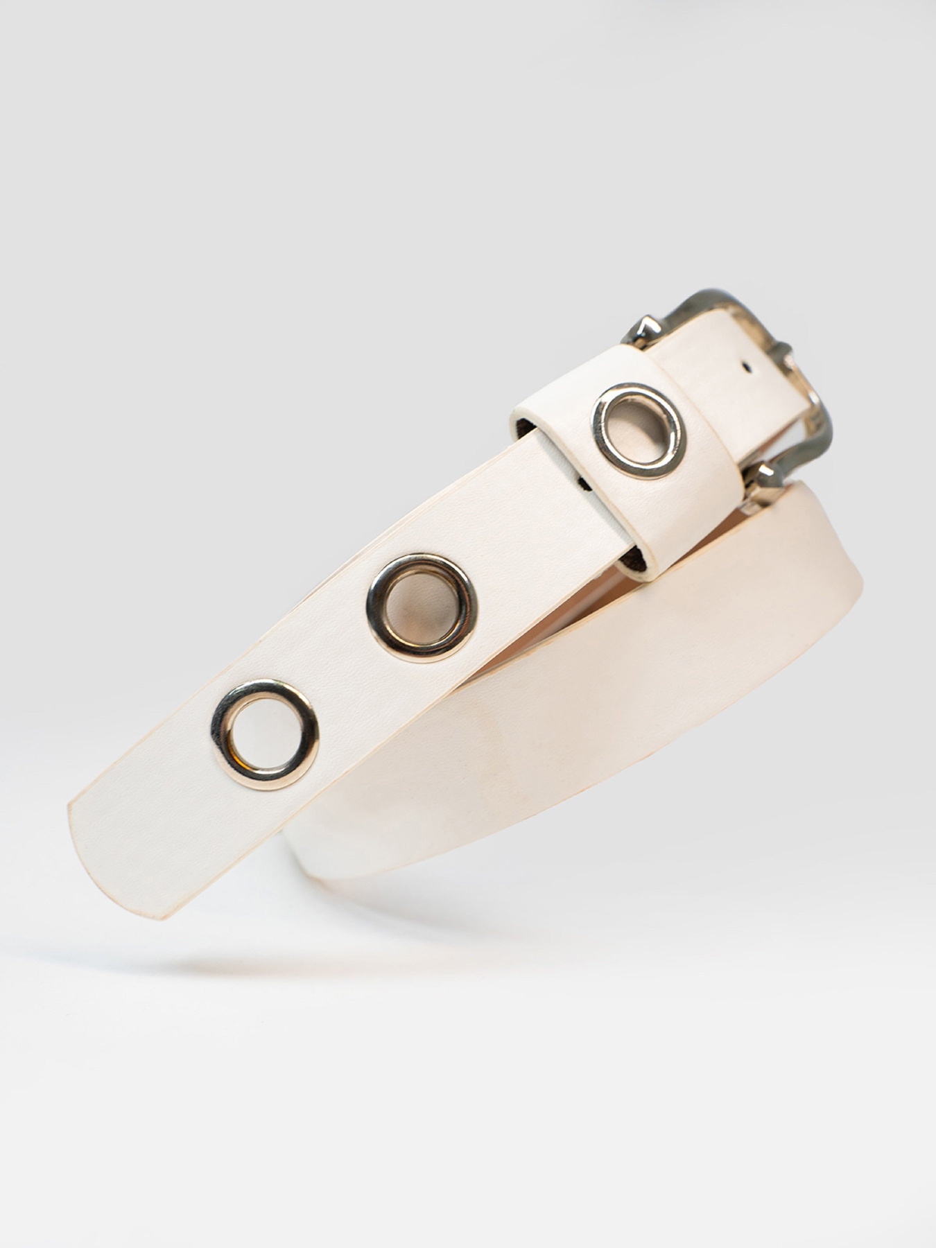 Ремень ISSA Plus модель R1-100_белый Фото