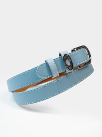 Ремень ISSA Plus модель R1-193_голубой Фото