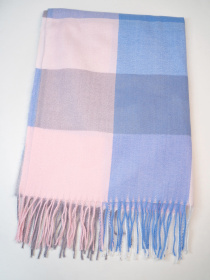 Шарф ISSA Plus модель SH-23_голубой Фото