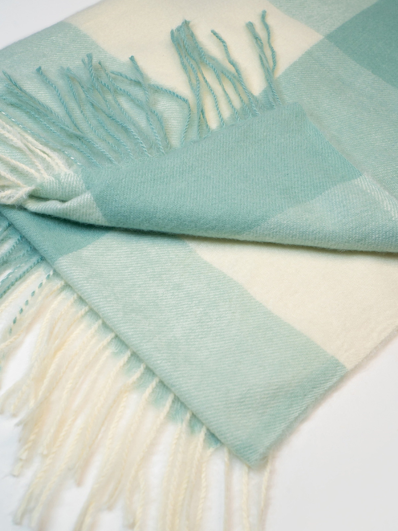 Шарф ISSA Plus модель SH-23_мятный Фото