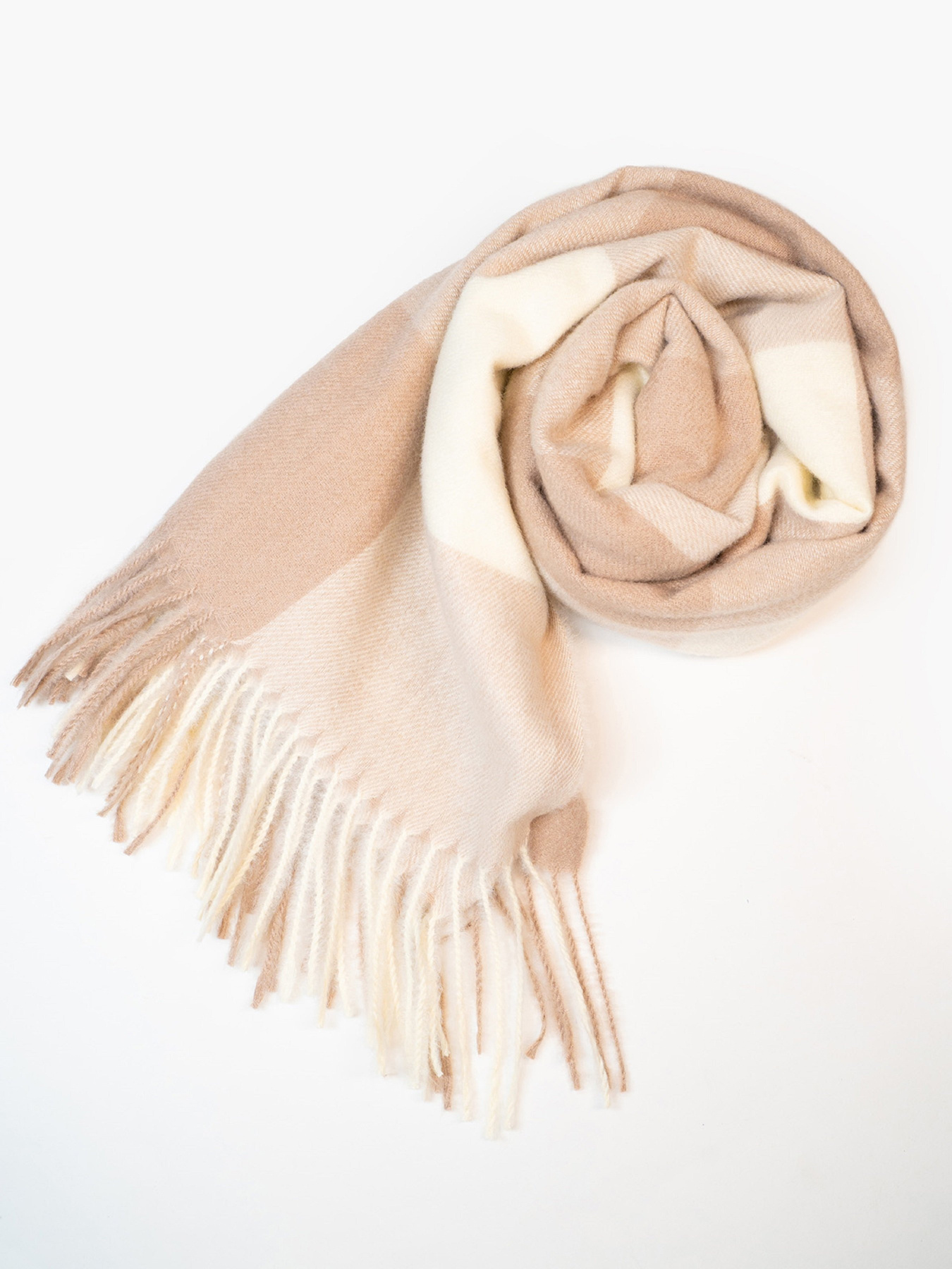 Шарф ISSA Plus модель SH-23_бежевый Фото