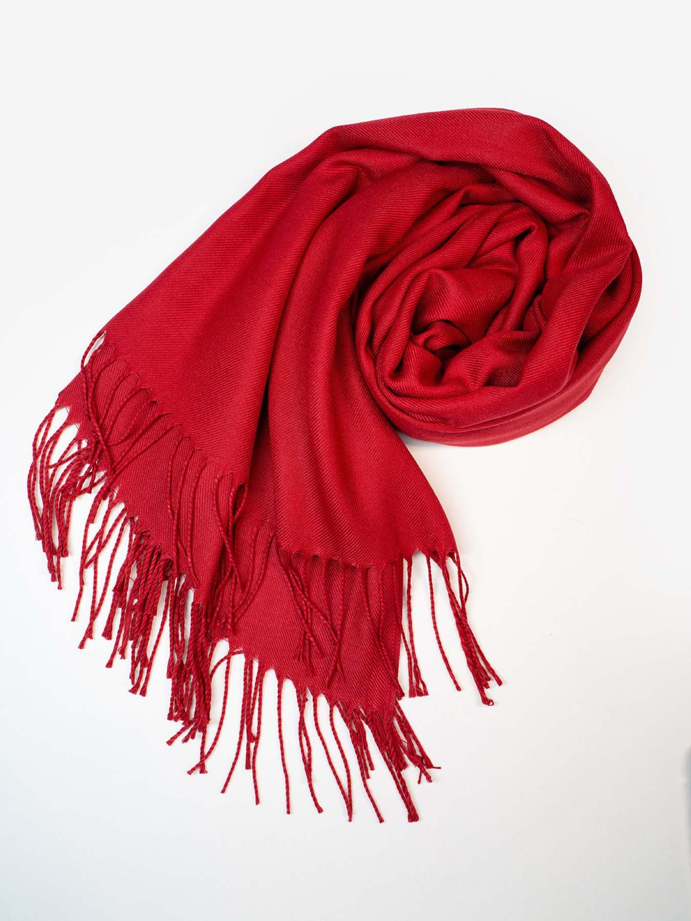 Шарф ISSA Plus модель SH-49_бордовый Шарф ISSA Plus модель SH-49_бордовый Фото