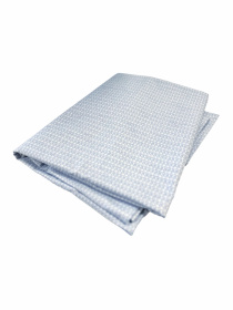 Простирадло "Пісня квітів" з натурального сатину MBM MY HOME модель BL-FS-09/10 GRAY Фото