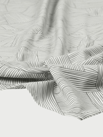 Простынь "Петрикор" из натурального сатина MBM HOME модель BL-FS-13/14 GRAY/PRINT Простынь "Петрикор" из натурального сатина MBM HOME модель BL-FS-13/14 GRAY/PRINT Фото