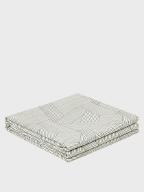 Простынь "Петрикор" из натурального сатина MBM HOME модель BL-FS-13/14 GRAY/PRINT Простынь "Петрикор" из натурального сатина MBM HOME модель BL-FS-13/14 GRAY/PRINT Фото