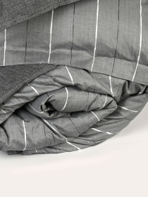 Пододеяльник "Сумерки" из натурального сатина MBM MY HOME модель BL-DC-11/12 GRAY/PRINT Фото