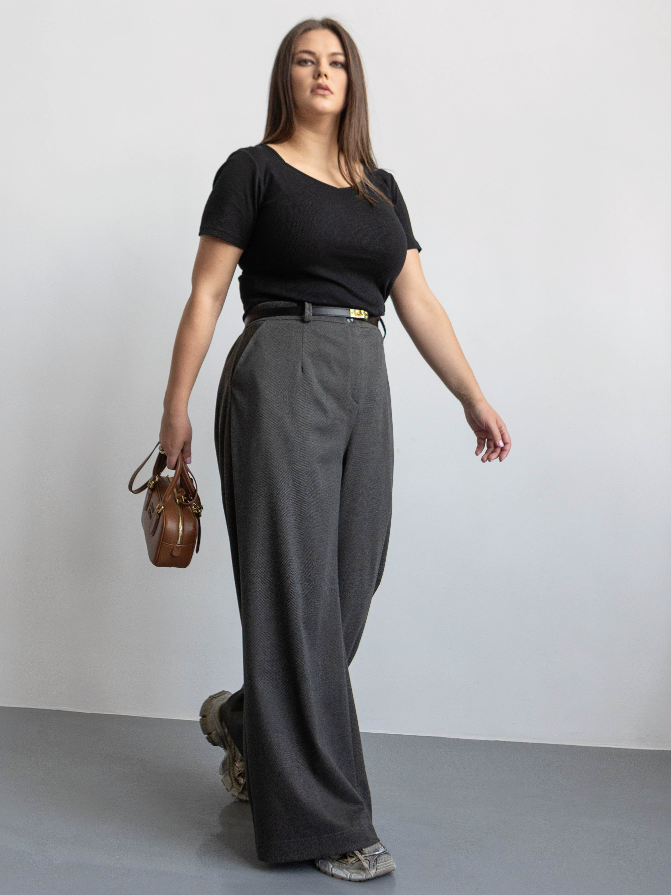 Палаццо Jadone Fashion модель Toys_temno_sir Фото