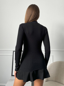 Водолазка ISSA Plus модель WN20-654_черный Фото