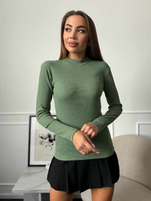 Водолазка ISSA Plus модель WN20-654_зеленый Фото