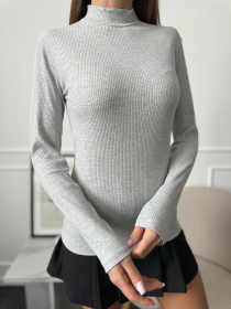 Водолазка ISSA Plus модель WN20-655_серый Фото