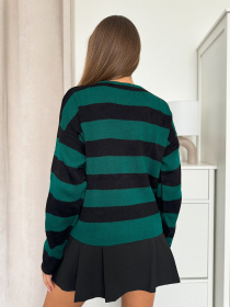 Кардиган ISSA Plus модель WN20-657_зеленый Фото