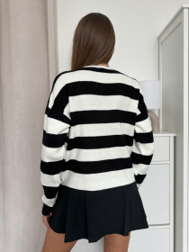 Кардиган ISSA Plus модель WN20-657_черный Фото