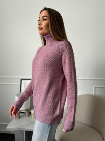 Водолазка ISSA Plus модель WN20-658_темно_розовый Фото