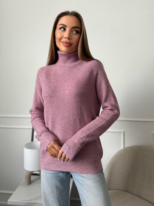 Водолазка ISSA Plus модель WN20-658_темно_розовый Фото