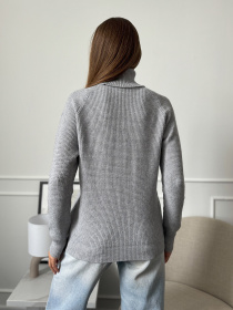 Водолазка ISSA Plus модель WN20-658_серый Фото