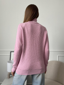 Водолазка ISSA Plus модель WN20-658_розовый Фото