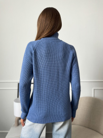 Водолазка ISSA Plus модель WN20-658_синий Фото