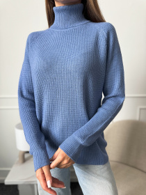 Водолазка ISSA Plus модель WN20-658_синий Фото