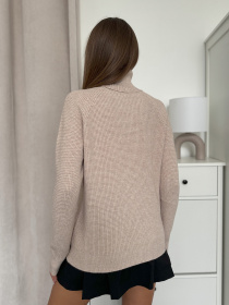 Водолазка ISSA Plus модель WN20-658_бежевый Водолазка ISSA Plus модель WN20-658_бежевый Фото