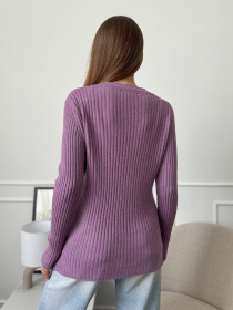 Джемпер ISSA Plus модель WN20-659_сиреневый Фото