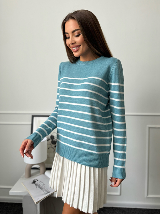 Джемпер ISSA Plus модель WN20-661_мятный Фото