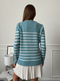 Джемпер ISSA Plus модель WN20-661_мятный Фото