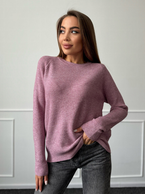 Джемпер ISSA Plus модель WN20-662_темно_розовый Фото