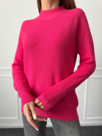 Водолазка ISSA Plus модель WN20-663_малиновый Фото