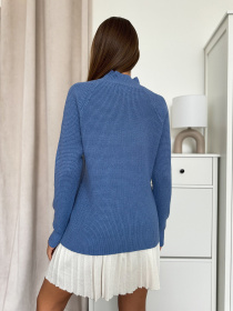 Водолазка ISSA Plus модель WN20-663_синий Фото