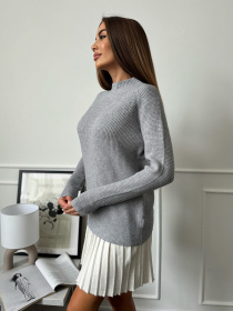 Водолазка ISSA Plus модель WN20-663_серый Фото