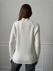 Водолазка ISSA Plus модель WN20-663_молочный Фото