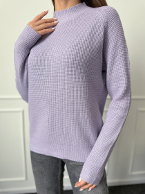 Водолазка ISSA Plus модель WN20-663_сиреневый Фото