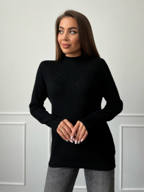 Водолазка ISSA Plus модель WN20-663_черный Фото