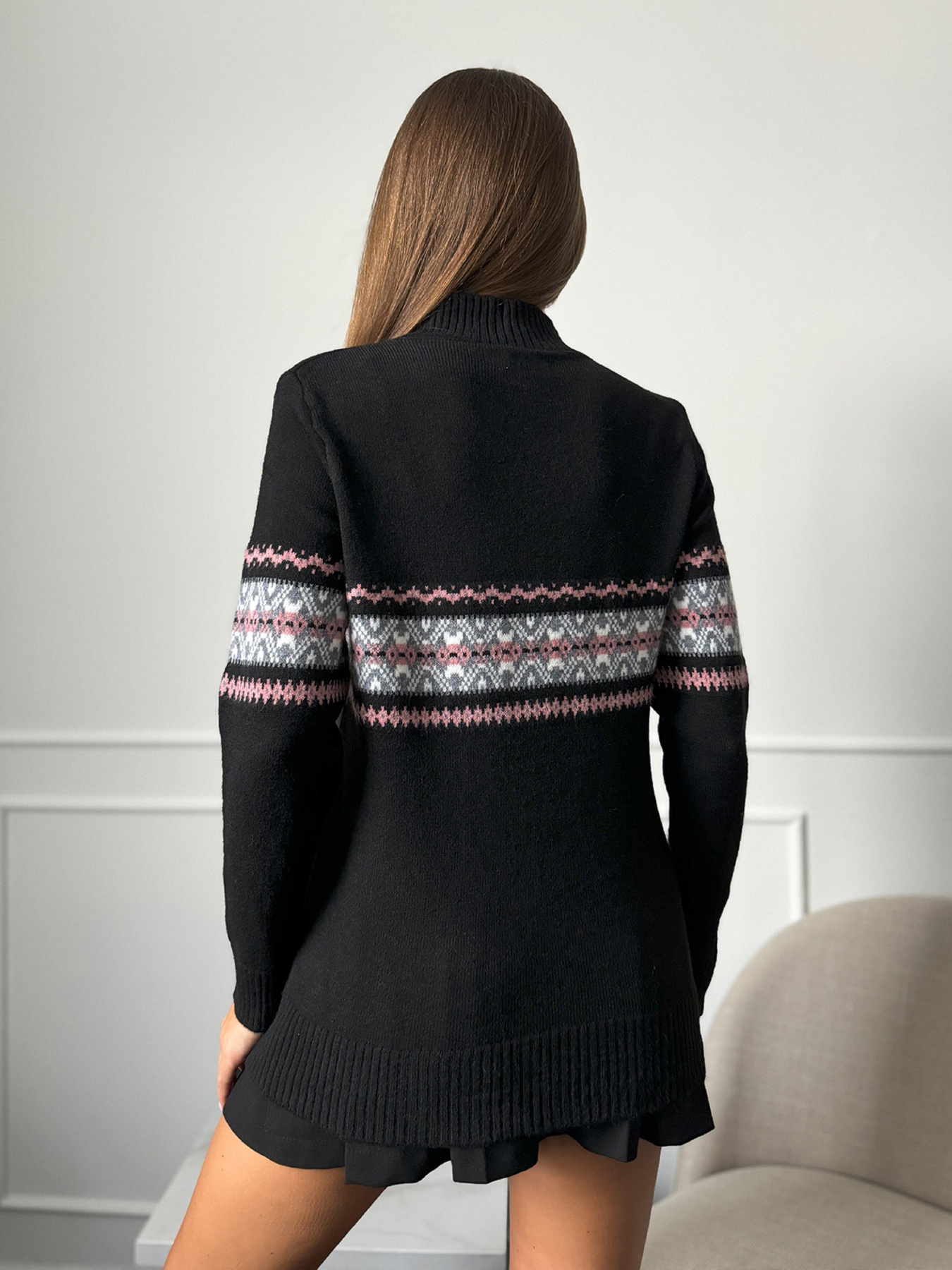 Водолазка ISSA Plus модель WN20-666_черный Фото