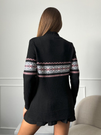 Водолазка ISSA Plus модель WN20-666_черный Фото